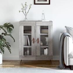 vidaXL Servanta, gri sonoma, 69, 5x34x90 cm, lemn compozit GartenMobel Dekor (827762) Comoda