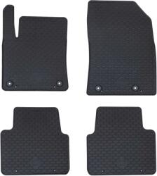 vidaXL Covor pentru masina 4 pcs Negru Cauciuc GartenMobel Dekor (42029150)