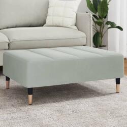 vidaXL Taburet, gri deschis, 77x55x31 cm, catifea GartenMobel Dekor (4007393)