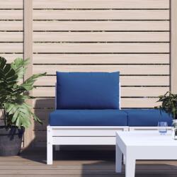vidaXL Perne pentru canapea din paleti, 2 buc. , albastru, textil GartenMobel Dekor (361764)