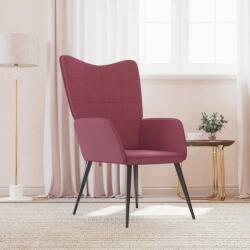 vidaXL Scaun de relaxare, rosu vin, material textil GartenMobel Dekor (327949)