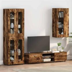 vidaXL Cabinet suspendat Stejar afumat 55 x 29 x 100 cm Lemn compozit GartenMobel Dekor (880226)