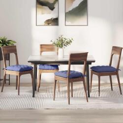vidaXL Perne de Sezut 2 pcs Albastru Jeans 40 x 40 x 6 cm tesatura GartenMobel Dekor (42015160)