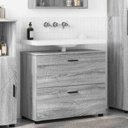 vidaXL Dulap de Baie sonoma gri 76.5 x 35 x 64 cm Lemn compozit GartenMobel Dekor (883300)