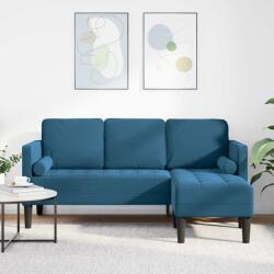 vidaXL Set de canapea cu perna albastru Poliester GartenMobel Dekor (42001934) Canapea