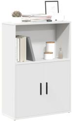 vidaXL Biblioteca, alb, 60x24x85 cm, lemn prelucrat GartenMobel Dekor (860409) Biblioteca