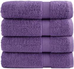 vidaXL Prosoape de dus premium SOLUND 4 buc. violet 70x140 cm 600 gsm GartenMobel Dekor (137357) Prosop