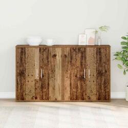 vidaXL Bufet 2 pcs Lemn vechi 60 x 31 x 70 cm Lemn compozit GartenMobel Dekor (3365550) Comoda