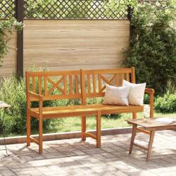 vidaXL Banca de exterior natural 150 x 56 x 90 cm Lemn Solid de Acacia GartenMobel Dekor (4105525)