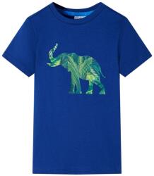 vidaXL Tricou pentru copii, albastru închis, 104 GartenMobel Dekor (12285)