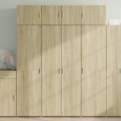 vidaXL Dulap înalt, stejar sonoma, 80x42, 5x185 cm, lemn prelucrat GartenMobel Dekor (3281436) Comoda
