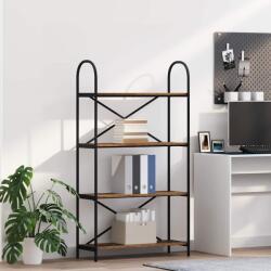 vidaXL Raft pentru carti Lemn vechi 80 x 30 x 146 cm Lemn compozit GartenMobel Dekor (879897) Biblioteca