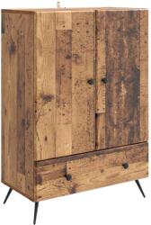 vidaXL Bufet cu sertar Lemn vechi 66 x 34, 5 x 95 cm Lemn prelucrat GartenMobel Dekor (895593) Comoda