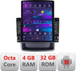 Edotec Navigatie Renault Trafic 2009-2014 dedicata, ecran vertical 9.7 inch, Android 4+32 (Kit-traffic-2009+EDT-E709+Kit-10-9)