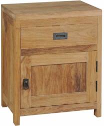 vidaXL Noptiera din lemn de tec masiv, 40 x 30 x 50 cm GartenMobel Dekor (244484)