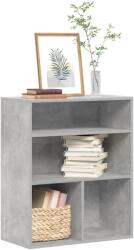 vidaXL Biblioteca, gri beton, 60x30x71, 5 cm, lemn prelucrat GartenMobel Dekor (860313) Biblioteca