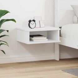 vidaXL Noptiera Alb 40 x 31 x 15 cm Lemn compozit GartenMobel Dekor (891104)