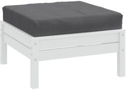 vidaXL Perna de paleti, melanj antracit, 60x60x10 cm, material textil GartenMobel Dekor (4002662)