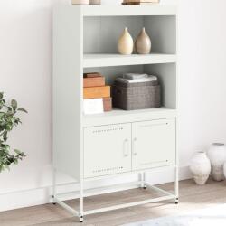 vidaXL Dulap înalt, alb, 68, 5x38, 5x123, 5 cm, otel GartenMobel Dekor (846505) Comoda