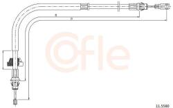 COFLE Protectie disc frana COFLE 11.5580 (11.5580)