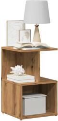 vidaXL Noptiera, stejar artizanal, 35x35x55 cm, lemn prelucrat GartenMobel Dekor (856532)