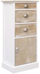 vidaXL Dulap lateral, 38 x 28 x 86 cm, lemn de paulownia GartenMobel Dekor (284075) Comoda