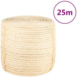vidaXL Franghie, 25 m, sisal 100%, 8 mm GartenMobel Dekor (155017)