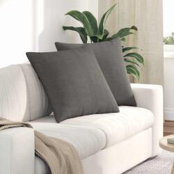 vidaXL Perne pentru canapea 2 pcs Gri deschis 60 x 60 cm GartenMobel Dekor (42014032)