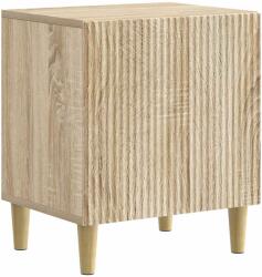 vidaXL Noptiera dormitor stejar sonoma 43x34, 5x50 cm din lemn prelucrat (894569)