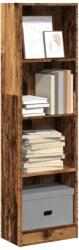vidaXL Biblioteca, lemn vechi, 40x24x143 cm, lemn prelucrat GartenMobel Dekor (857790) Biblioteca