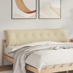 vidaXL Perna pentru spate Crem 200 x 50 cm Tesatura din microfibra GartenMobel Dekor (42014992)