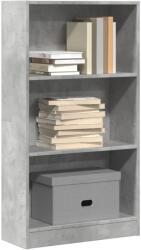 vidaXL Biblioteca, gri beton, 60x24x109 cm, lemn prelucrat GartenMobel Dekor (857806) Biblioteca