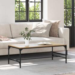 vidaXL Masa de cafea Stejar Artizanal 100 x 50 x 35 cm Lemn compozit GartenMobel Dekor (881121)