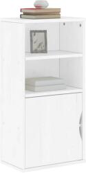 vidaXL Dulap lateral „ODDA alb 40x24x79 cm, lemn masiv de pin GartenMobel Dekor (4103596) Comoda