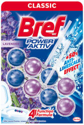 Bref Power Aktiv wc tisztító Lavender, 2x50g
