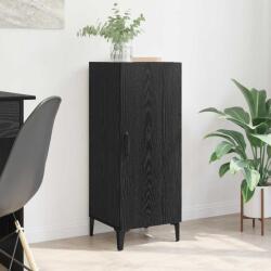 vidaXL Bufet Stejar negru 34.5 x 34 x 90 cm Lemn compozit GartenMobel Dekor (880927) Comoda