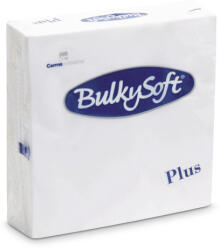 Bulky Soft szalvéta fehér, 2 rétegű, 38x38 cm, 40 lap, 1/4 hajtott, 42 csomag/karton