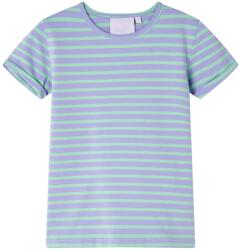 vidaXL Tricou pentru copii, verde menta aprins, 128 GartenMobel Dekor (10932)