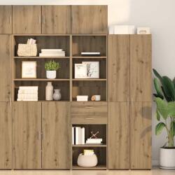 vidaXL Bufet Stejar Artizanal 50 x 42, 5 x 185 cm Lemn compozit GartenMobel Dekor (3402642) Comoda
