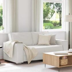 vidaXL Canapea pentru doua persoane Alb 180 cm Piele artificiala GartenMobel Dekor (4105057) Canapea