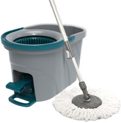 Üçtem-Plas Spin Mop Turbó pedálos felmosószett 17 literes (Vödör, nyél, mop)