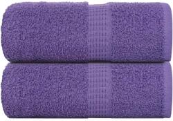 vidaXL Prosoape pentru oaspeti 2 buc Violet 360 g/m2 100% bumbac GartenMobel Dekor (136875) Prosop