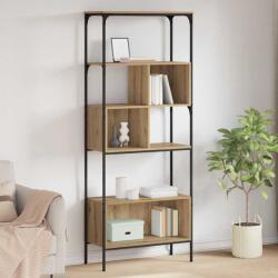vidaXL Biblioteca Stejar Artizanal 76 x 33 x 188, 5 cm Lemn compozit GartenMobel Dekor (882987) Biblioteca