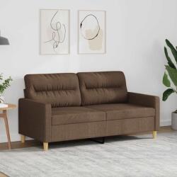vidaXL Canapea cu 2 locuri, maro, 140 cm, material textil GartenMobel Dekor (359238) Canapea