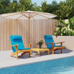 vidaXL Perne de scaun adirondack, 2 buc, bleu, tesatura Oxford GartenMobel Dekor (361834)