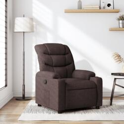 vidaXL Fotoliu rabatabil, maro închis, material textil GartenMobel Dekor (374152)