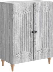 vidaXL Bufet Sonoma gri 66 x 34, 5 x 90 cm Lemn prelucrat GartenMobel Dekor (894131) Comoda