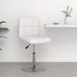 vidaXL Scaun de bar, alb, piele ecologica GartenMobel Dekor (334169)
