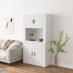 vidaXL Dulap înalt, alb, lemn compozit GartenMobel Dekor (3185351) Comoda