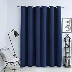 vidaXL Draperie opaca cu inele metalice, albastru, 290 x 245 cm GartenMobel Dekor (134453)